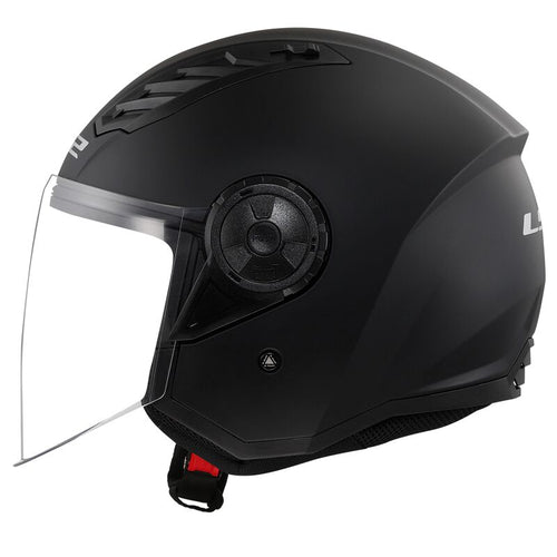 LS2 OF616 AIRFLOW II Solid Matt Black