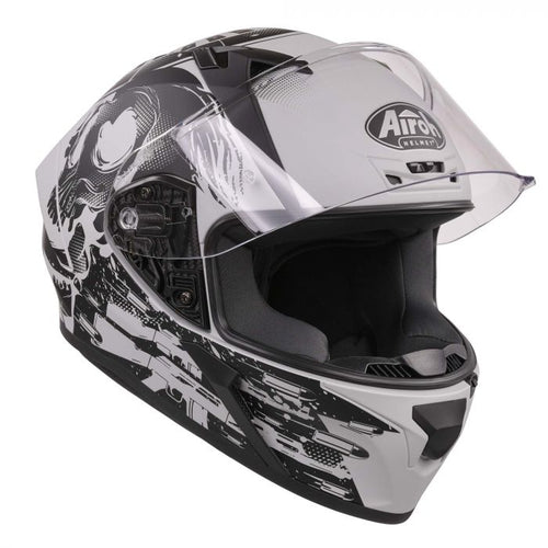 Airoh Valor Full Face Helmet - Akuna Grey Black Matt