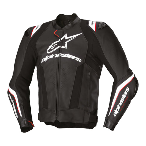 Alpinestars Missile V3 Ignition Leather Jacket Black/White