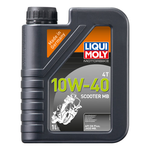 Liqui Moly Oil 4 Stroke - Scooter MB - 10W-40 1L #20832 #API-Sl JASO-MB