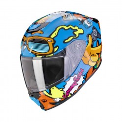 Scorpion EXO-JNR AIR Fun Blue/Orange