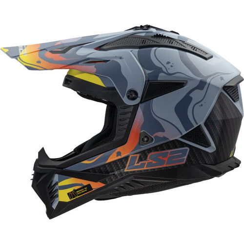 LS2 MX708 FAST II Wash Matt Dark Grey