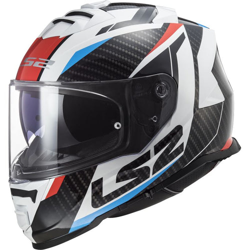 LS2 FF800 Storm II Racer Red Blue