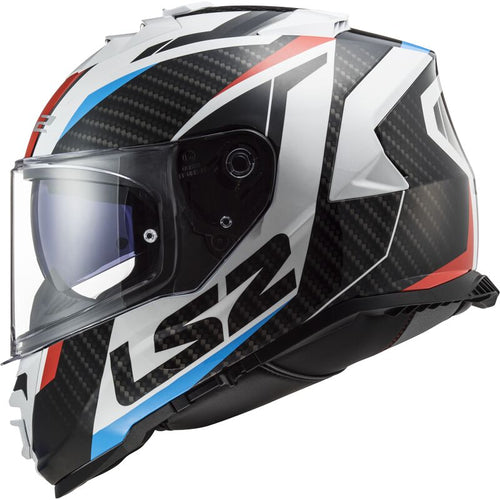 LS2 FF800 Storm II Racer Red Blue