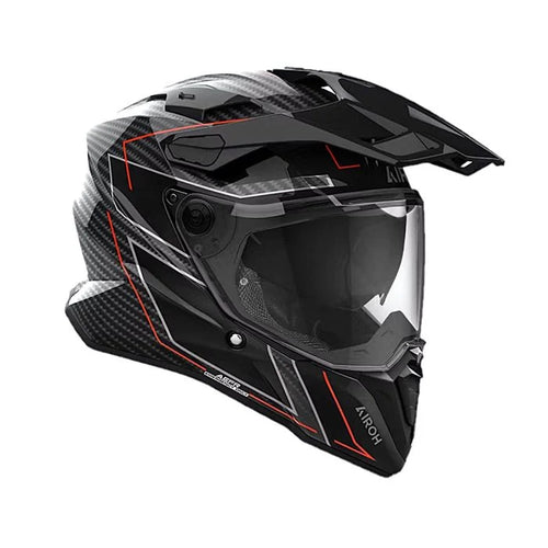 Airoh Commander 2 Helmet - Stylish Full Carbon Gloss