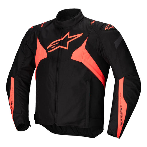 Alpinestars T-Jaws V4 Waterproof Jacket Black/Red Fluo