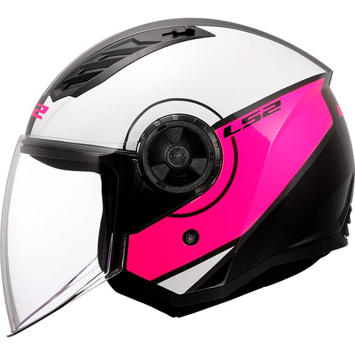LS2 OF616 AIRFLOW II Cover White/Pink