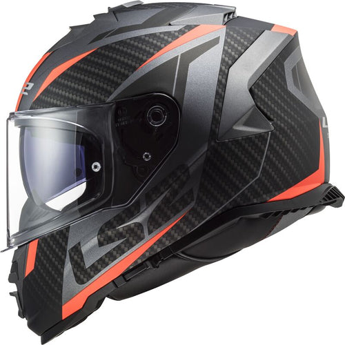 LS2 FF800 Storm II Matt Titanium Orange