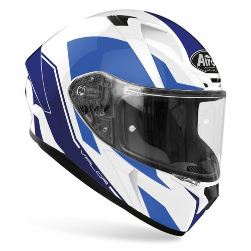 Airoh Valor Helmet - 'Wings Blue' Gloss