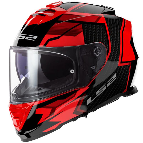 LS2 FF800 Storm II Tracker Black/Red