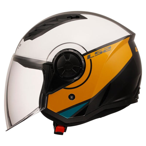 LS2 OF616 AIRFLOW II Cover White/Brown