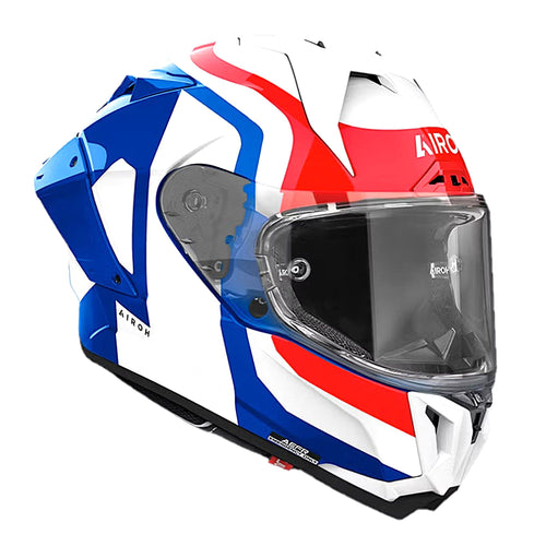 Airoh GP800 Helmet - Competition Blue/Red Gloss