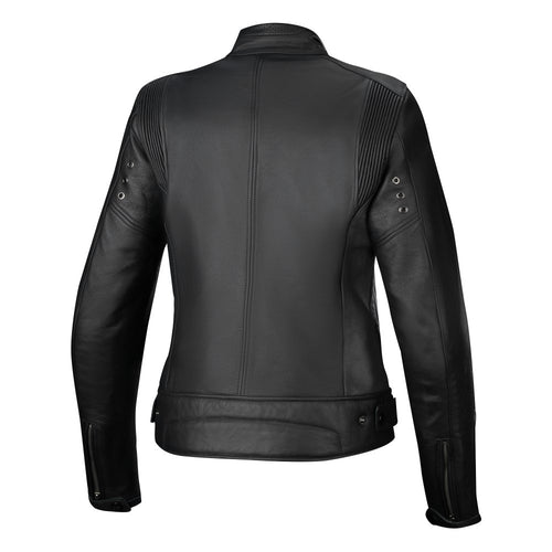 Alpinestars Stella Dyno Leather Jacket Black/Tar Grey/Dark Grey