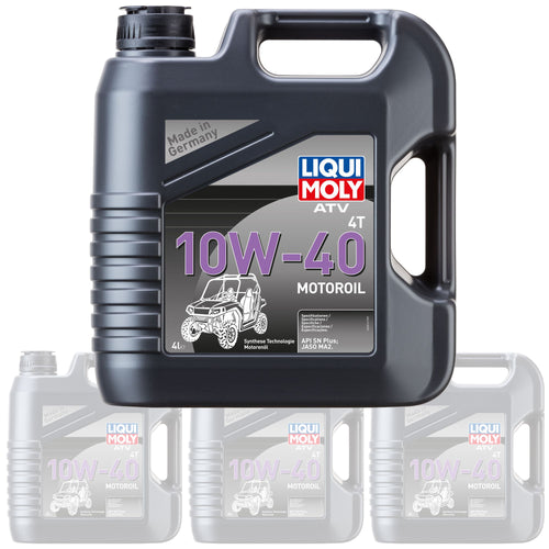 Liqui Moly Oil 4 Stroke - Semi Synth -Atv Sxs - 10W-40 4L [3014] (Box Qty 4)