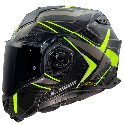 LS2 FF901 ADVANT X Future II Gloss Hi-Viz Yellow