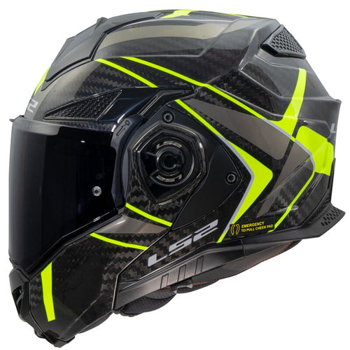 LS2 FF901 ADVANT X Future II Gloss Hi-Viz Yellow