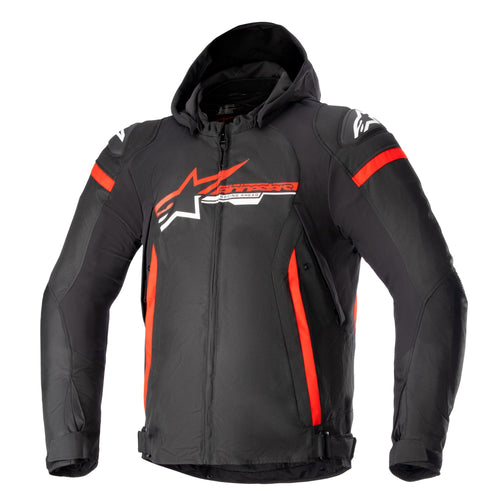 Alpinestars Zaca WP Jacket Black/Bright Red/White