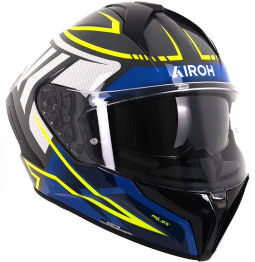 Airoh Matryx Helmet - Rider Blue Gloss