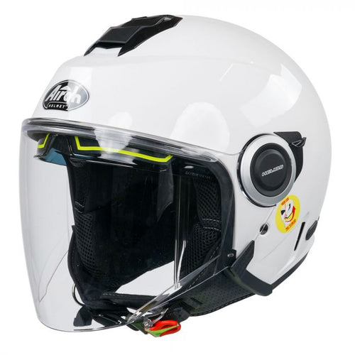 Airoh Helios Jet Helmet - White Gloss