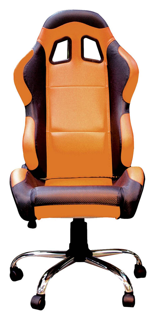 BikeTek Team Chair Orange With Black Trim