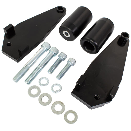 BikeTek Black STP Crash Protector For Yamaha FJR1300 >05 Or 06-07