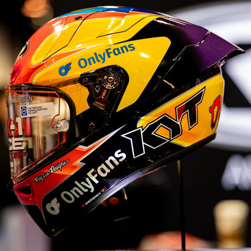 KYT KX-1 GP Helmet Todd - Only Fans Limited Edition
