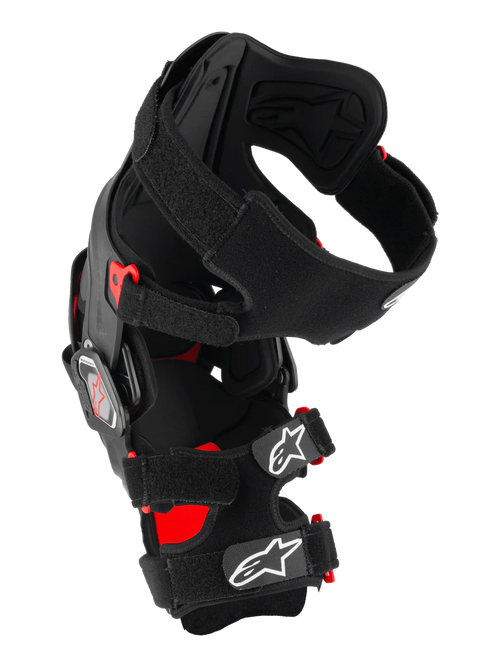 Rk-7 Plasma Knee Braces - M + Knee Brace L/XL ( Black / White)