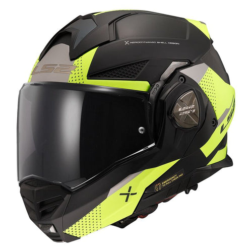 LS2 FF901 ADVANT X Oblivion Matt Black/Hi-Viz Yellow