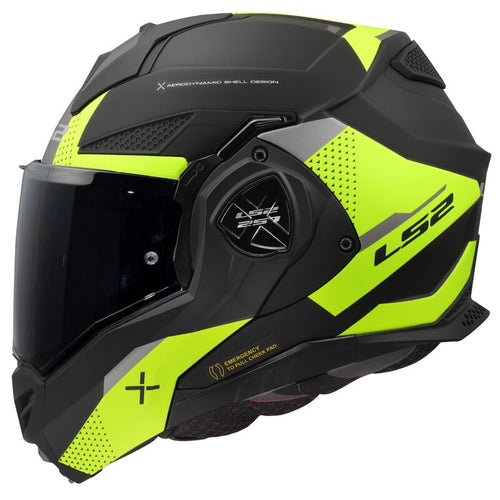 LS2 FF901 ADVANT X Oblivion Matt Black/Hi-Viz Yellow