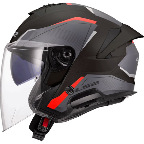 LS2 OF618 VERSO II Air Black/Red