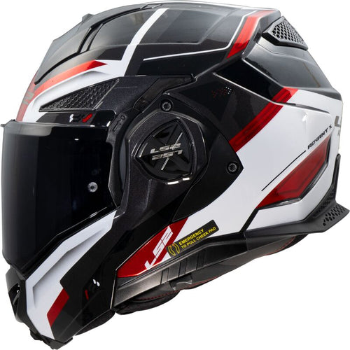LS2 FF901 ADVANT X Spectrum Gloss Black/White/Red