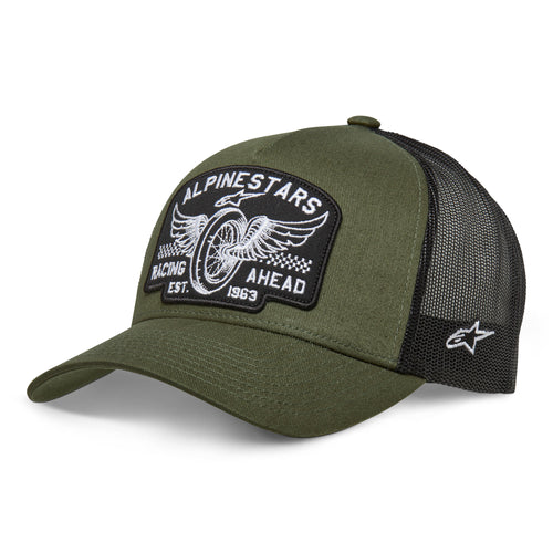 Alpinestars Heritage Patch Trucker Hat Military/Black
