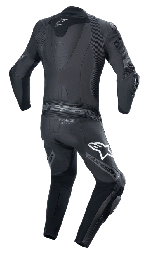 Alpinestars Missile V2 Ward 1 Pc Leather Suit Black /Met Grey