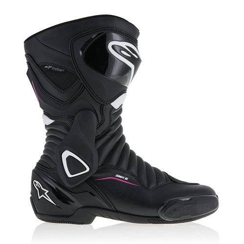 Alpinestars Stella SMX 6 v2 Boot Drystar Black White & Fuchsia