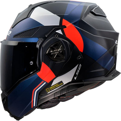 LS2 FF901 ADVANT X Ultra Matt Blue/Red