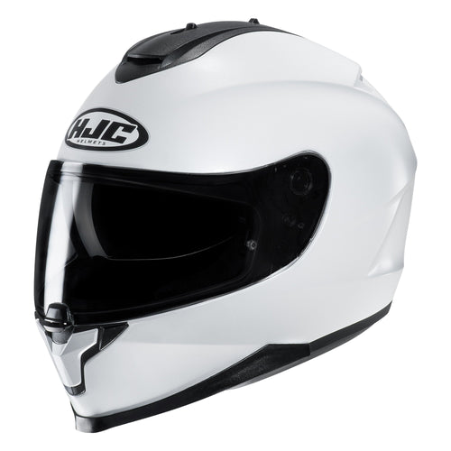 HJC C70N Pearl White