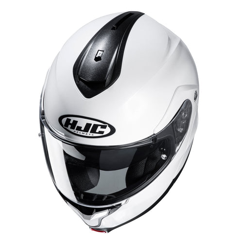 HJC C91N Pearl White