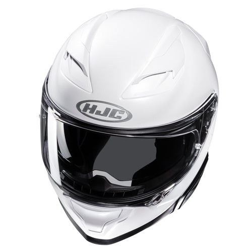 HJC F71 Pearl White