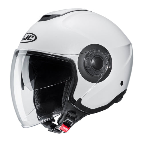HJC I40N Pearl White
