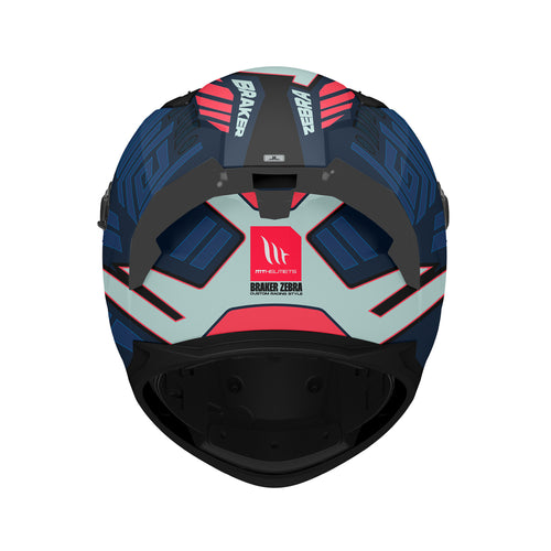 MT Braker SV Zebra C7 Matt Black Blue