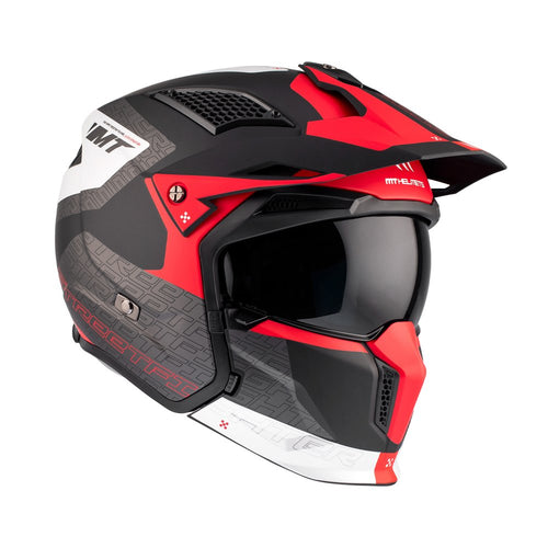 MT Streetfighter SV S Totem B15 Matt Black Red White