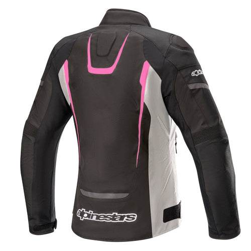 Alpinestars Stella T-Jaws v3 Waterproof Jacket Black/White & Fuchsia