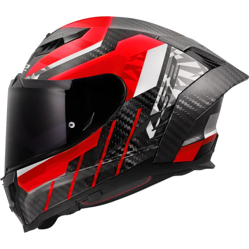 LS2 FF807 Dragon Trax Gloss Red