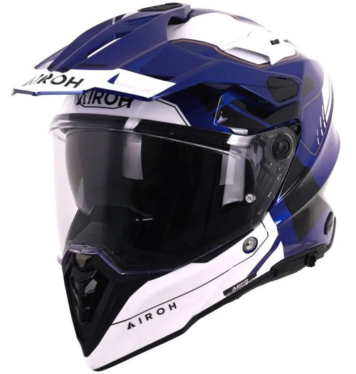 Airoh Commander 2 Helmet - Reveal Blue Gloss