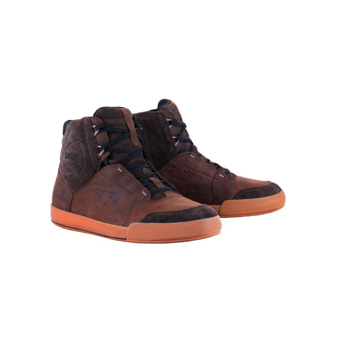 Alpinestars Chrome Crafted DS Shoes Brown Gum