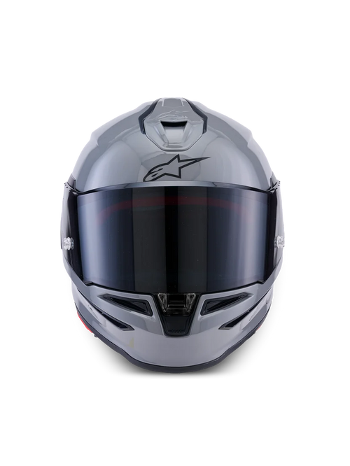 Alpinestars Supertech R7 Solid Gray Glossy Helmet -Pre-order 16th October