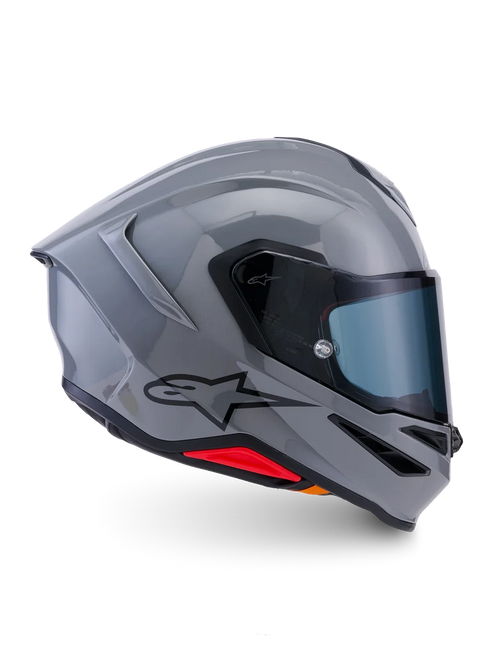 Alpinestars Supertech R7 Solid Gray Glossy Helmet -Pre-order 16th October