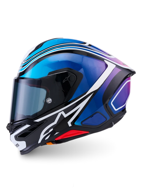 Alpinestars Supertech R7 Zeal Blue / Pink Helmet -Pre-order 16th October