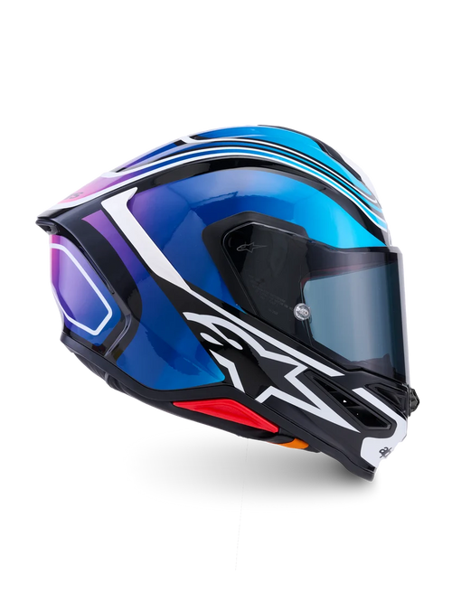 Alpinestars Supertech R7 Zeal Blue / Pink Helmet -Pre-order 16th October