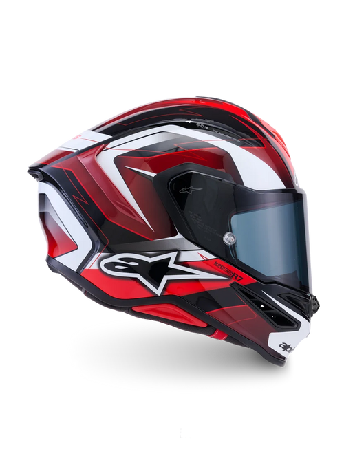Alpinestars Supertech R7 Kinetis Red Helmet -Pre-order 16th October